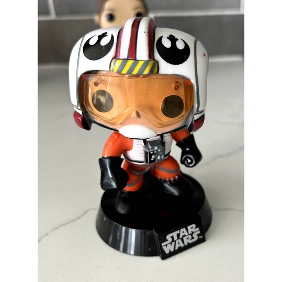 FUNKO STAR WARS Bobble Head Luke Skywalker Flight Suit - Picture 1 of 4